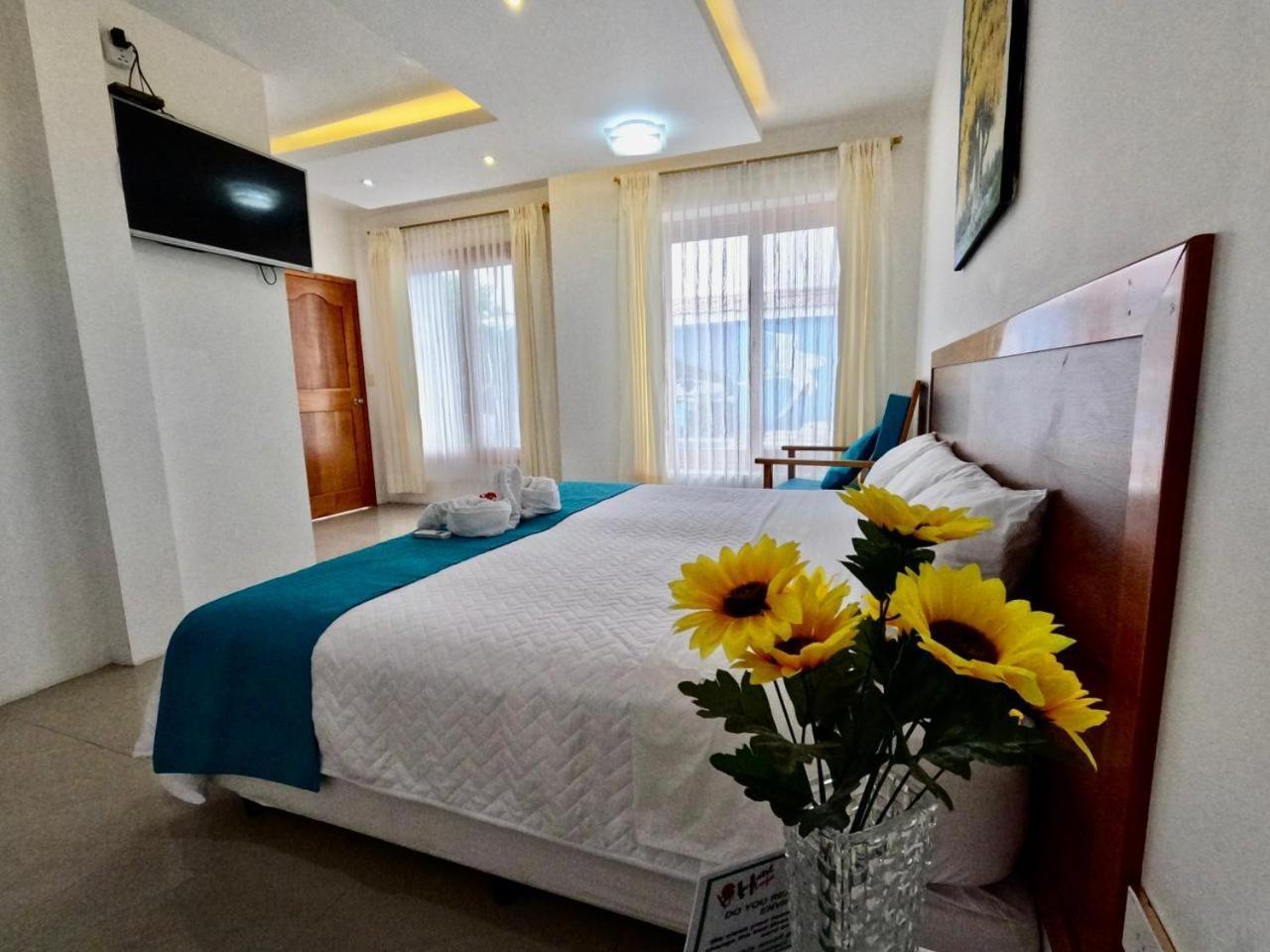 Galapagos Isabela Hotel Loja Puerto Villamil Habitación foto